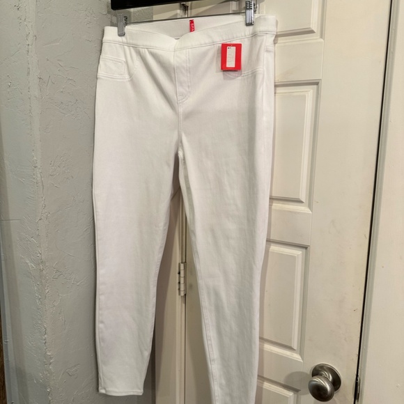NWT SPANX Jean-ish® Ankle Leggings in White- Size XL - Picture 9 of 14